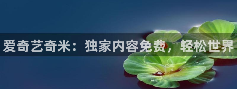大地电影院网站：爱奇艺奇米：独家内容免费，轻松世界