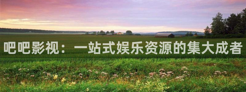 大地资源在线观看高清免费：吧吧影视：一站式娱乐资源的集大成者
